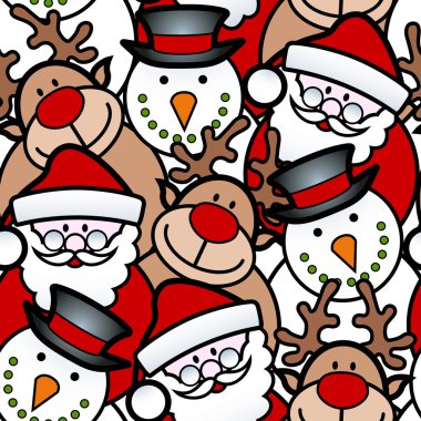 Dikişsiz Noel arka plan