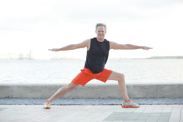 Stock image of a fitness model — Stock Photo, Image