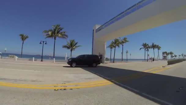 Fort lauderdale beach in florida — Video Stock