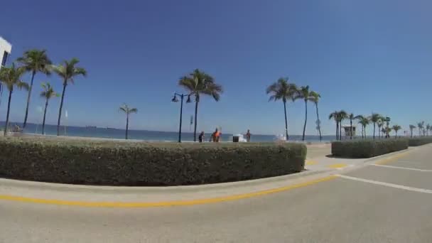 Stock footage of Fort Lauderdale Beach — Stock Video