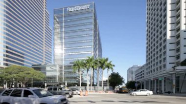 brickell avenue stok görüntüleri