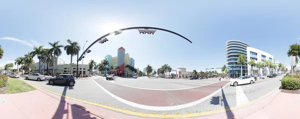 Miami Beach 360 Panorama esférico —  Fotos de Stock