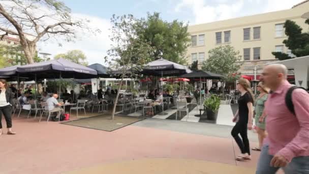 Voorraad videobeelden van lincoln road miami beach — Stockvideo