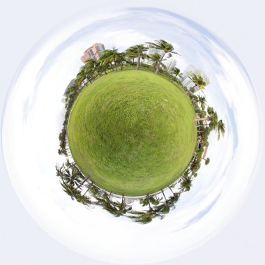 stok görüntü minyatür gezegen