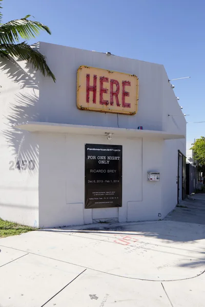 Murales murales de arte en Wynwood — Foto de Stock