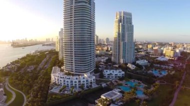 miami mimari havadan görüntüleri