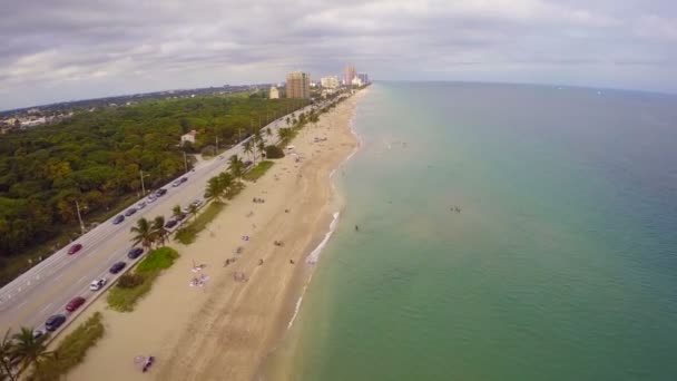 Vídeo aéreo de Fort Lauderdale — Vídeo de Stock