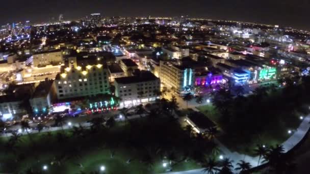 Ocean Drive Miami Beach — Vídeo de stock