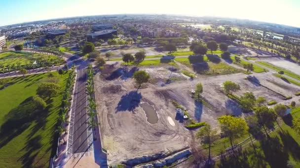 Downtown Doral under construction — Stock Video