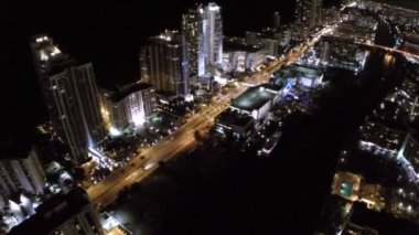 gece hava a1a Hollywood, florida plaj