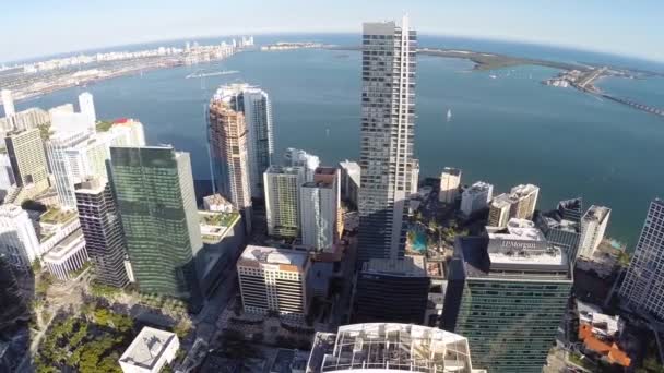 Brickell Майамі — стокове відео