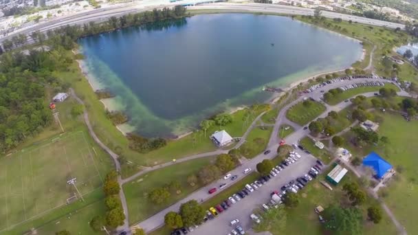 Vidéo aérienne de Tropical Park Miami — Video