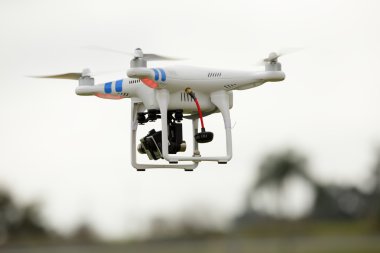 İle DJI indeks işlem Phantom quadcopter uçuş gopro 3 kamera ile