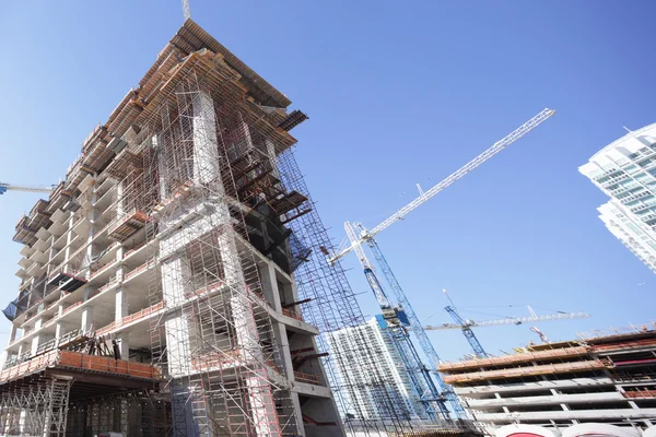 Gebäude im Bau — Stockfoto