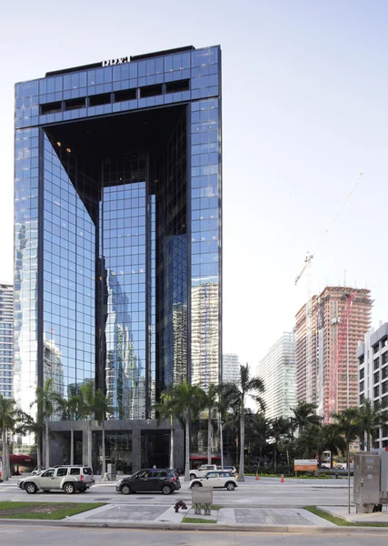 Edifício de escritórios em Brickell Miami — Fotografia de Stock