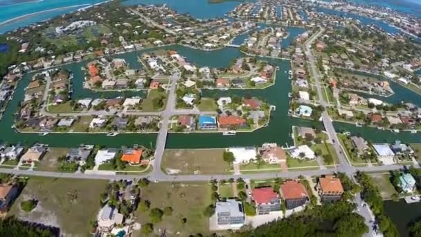 Nápoles Marco Island Aerial — Vídeo de Stock