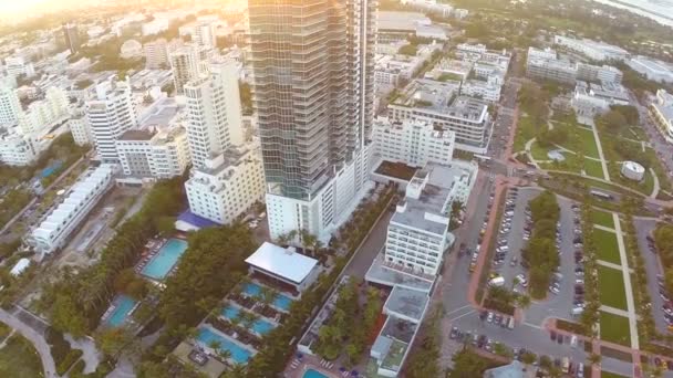Miami architektura — Stock video