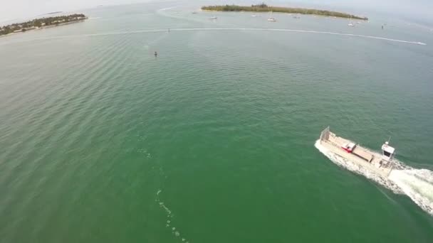 Pesca en los Cayos de Florida — Vídeo de stock