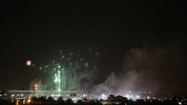 Feux d'artifice arrière — Video