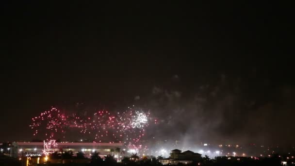 Feux d'artifice arrière 