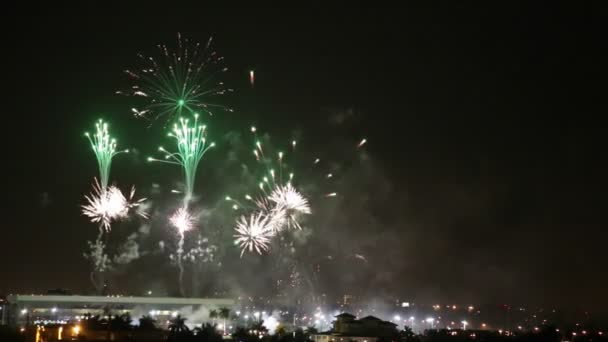 Feux d'artifice arrière 