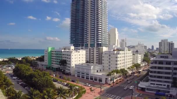 Praia de Setai Miami — Vídeo de Stock