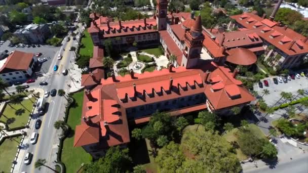 Flagler College university — Stock Video