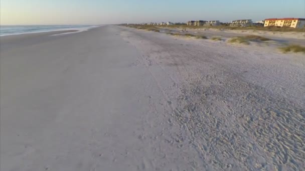 Reggel st augustine beach. — Stock videók