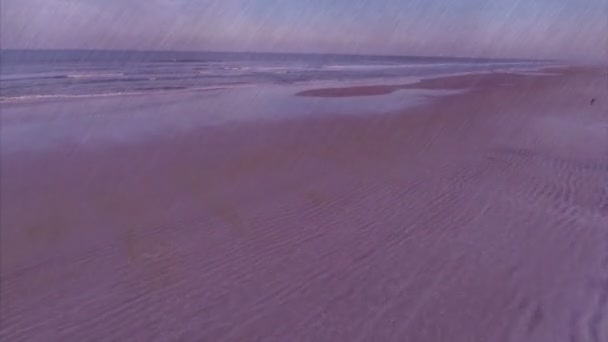 Strände von st augustine beach — Stockvideo