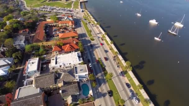 A1A y San Agustín Florida — Vídeo de stock