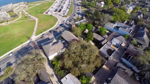 Castillo de San Marcos fort St. Augustine FL. por volta de 2014 — Vídeo de Stock