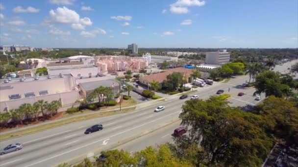 Planta depuradora de agua video aéreo — Vídeo de stock