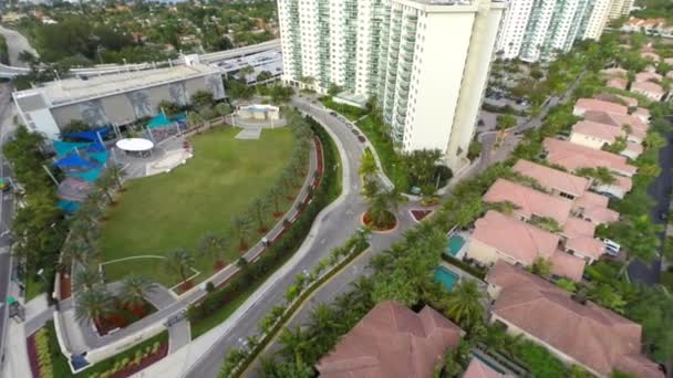 Dziedzictwa parku sunny isles beach — Wideo stockowe