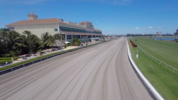 Gulfstream Racetrack — Video Stock
