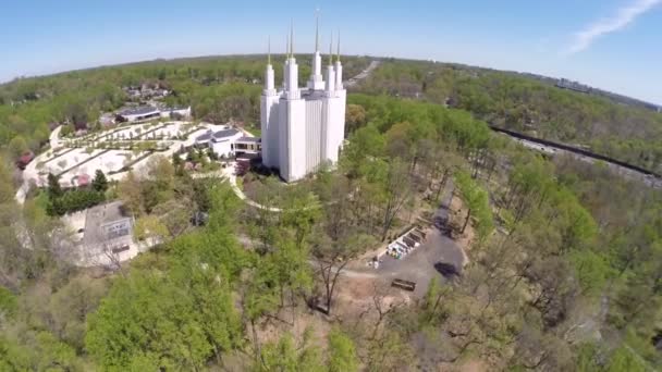 Vidéo aérienne du Temple des SDL — Video