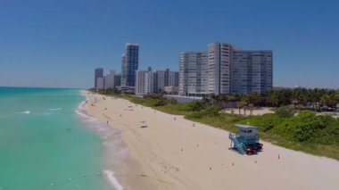 geriye doğru uçan hava miami beach