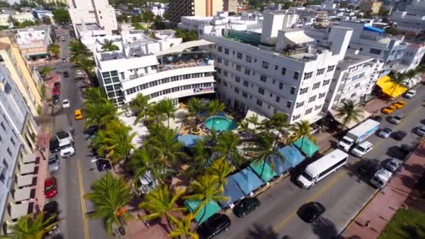 Ocean Drive Miami Beach — Vídeo de stock