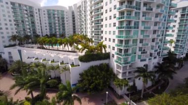 gebouwen in harbour eiland miami beach