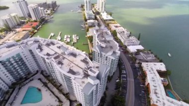 gebouwen in harbour eiland miami beach