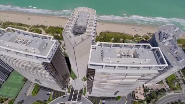 Aerial video St Regis Bal Harbour Florida — Videoclip de stoc