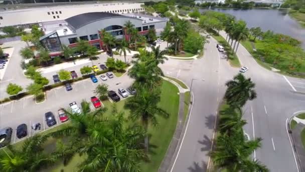 Vídeo aéreo Harley Davidson Concesionario Fort Lauderdale — Vídeo de stock