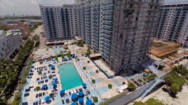 Havadan video roney Sarayı miami beach İnşaat