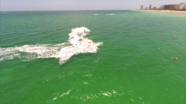 Jet hava video Miami'de kayaklar