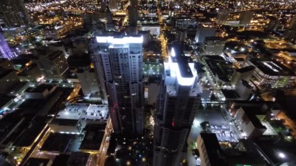 Aerial Miami Beach — Stock Video