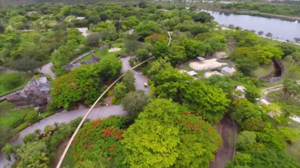 Vidéo Aérienne Zoo Miami metro 