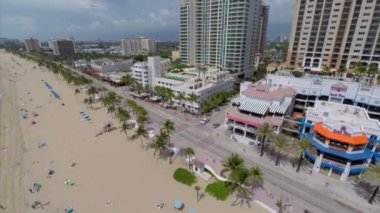 Hava video görüntüleri Fort Lauderdale Beach
