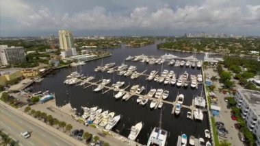 Hava video görüntüleri Fort Lauderdale Beach