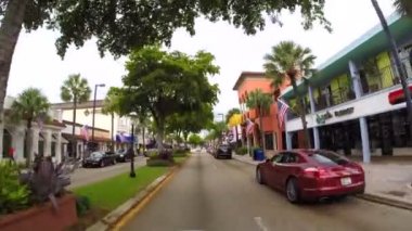 Las olas fort lauderdale florida stok video
