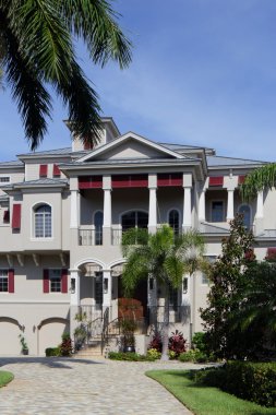 stok görüntü lüks florida ev