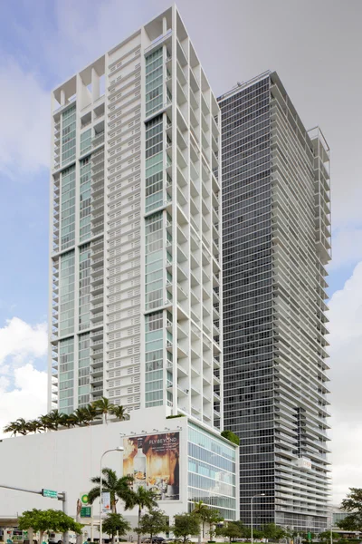 Stok görüntü highrise mimari miami — Stok fotoğraf